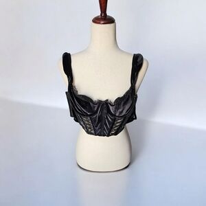 Gorgeous Victoria's Secret Dream Angels Velvet and Lace Corset Bra Top